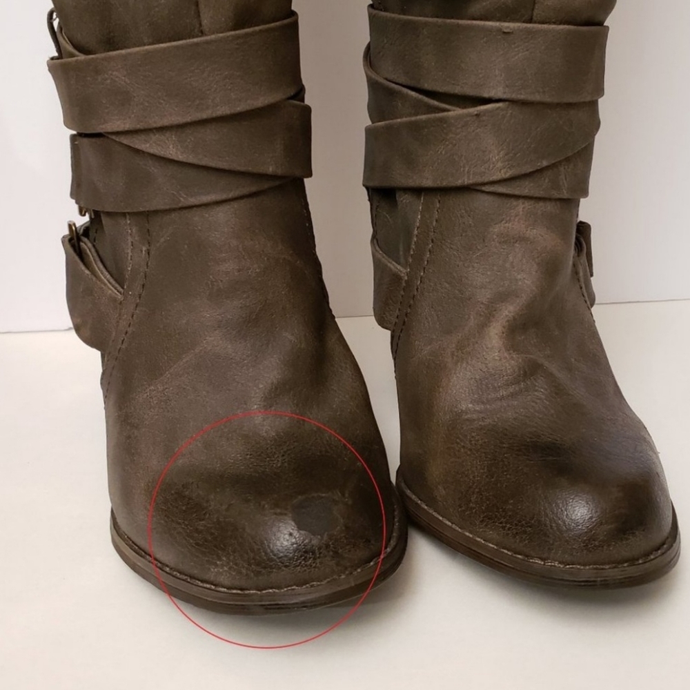 Not Rated - Knee High Boots - Pleated - Picture 9 of 10